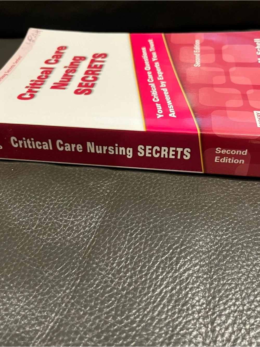 Critical Care Nursing SECRETS Book 2nd edition Hildy Schnell Kathleen Puntillo
